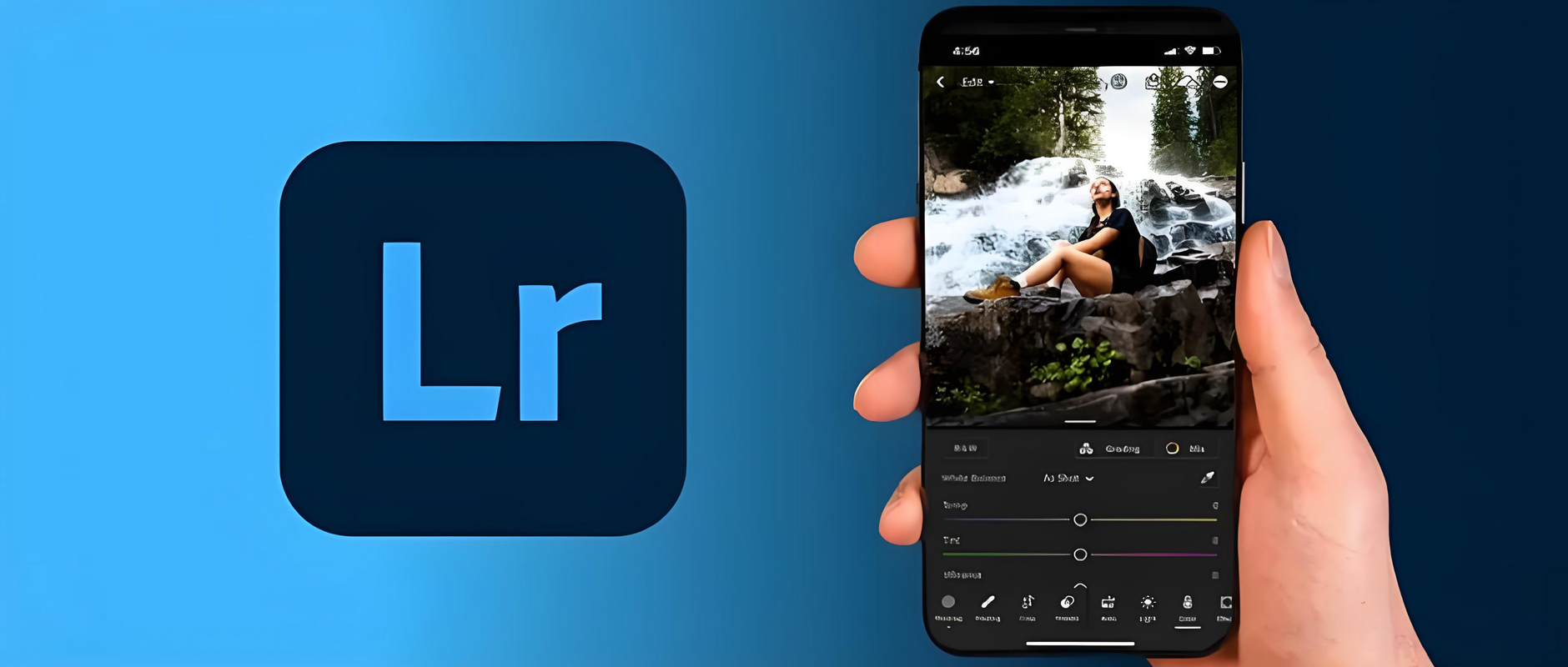 免费下载Adobe Lightroom Premium v10.5.1 PS手机版高级美颜工具安卓版软件中文简体修图摄影师安装包